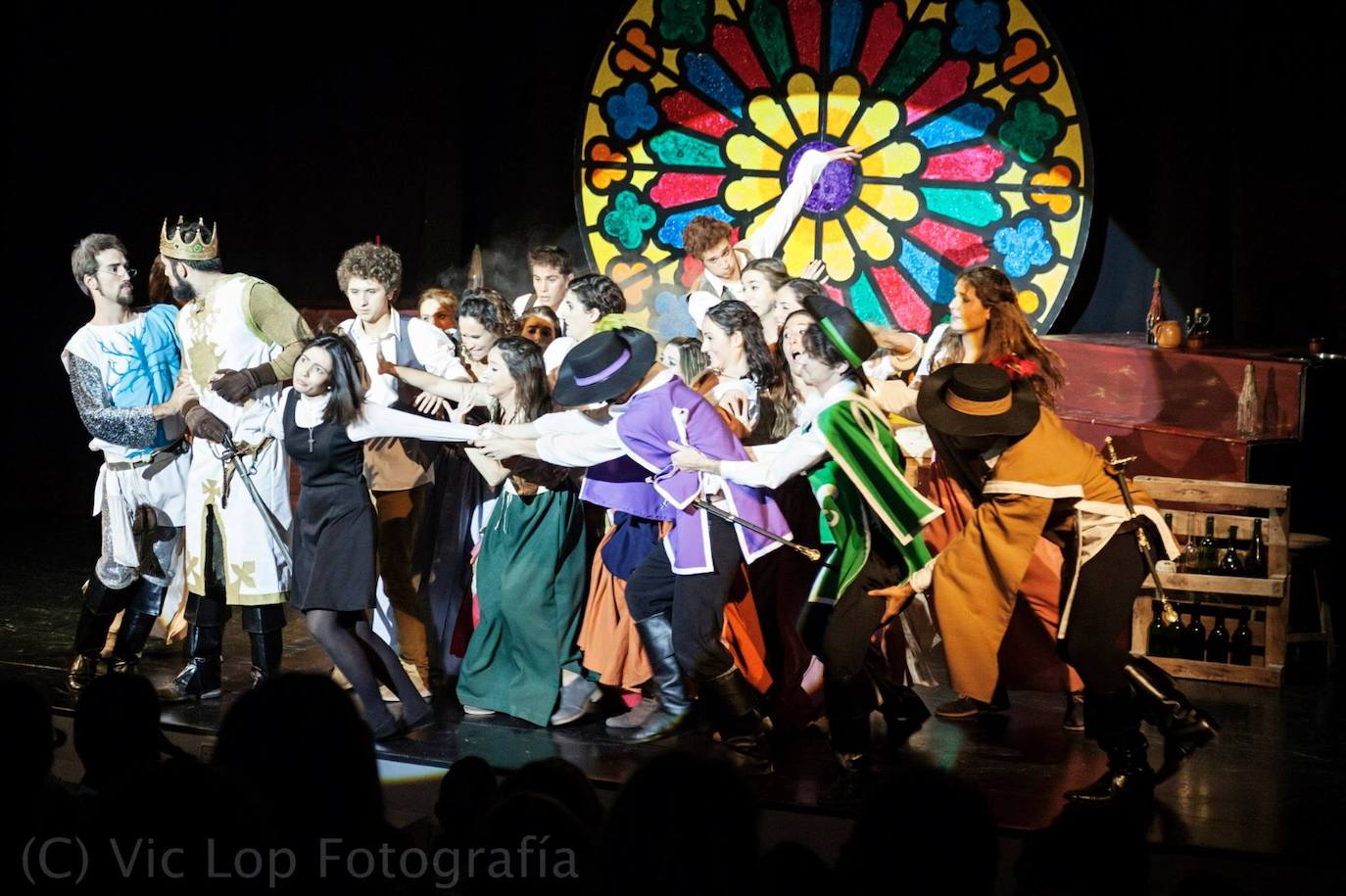 Fotos de T-Teatre, compañía de teatro creada en el colegio El Pilar de Valencia