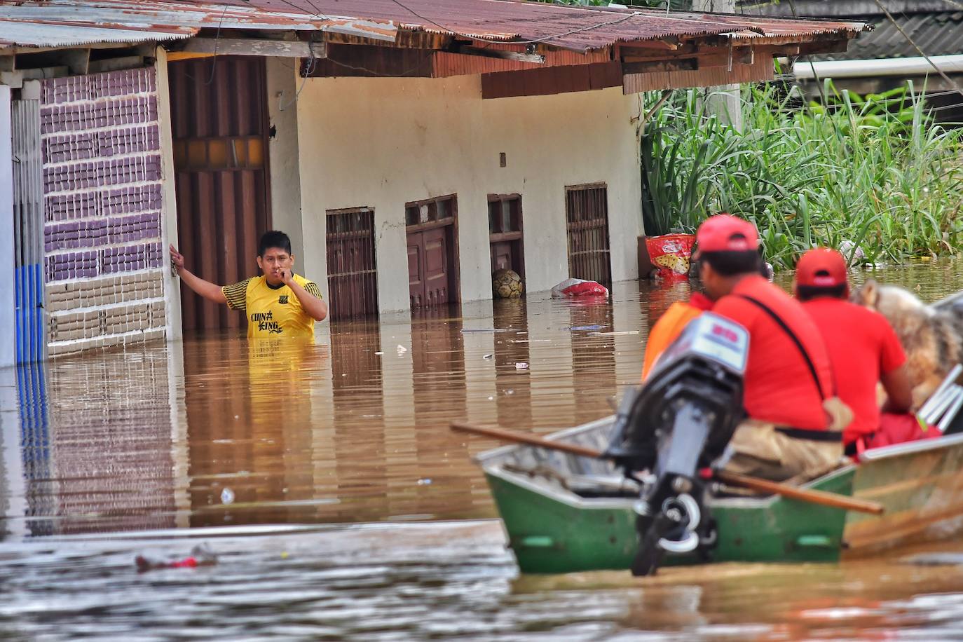 Fotos: la lluvia destroza Bolivia