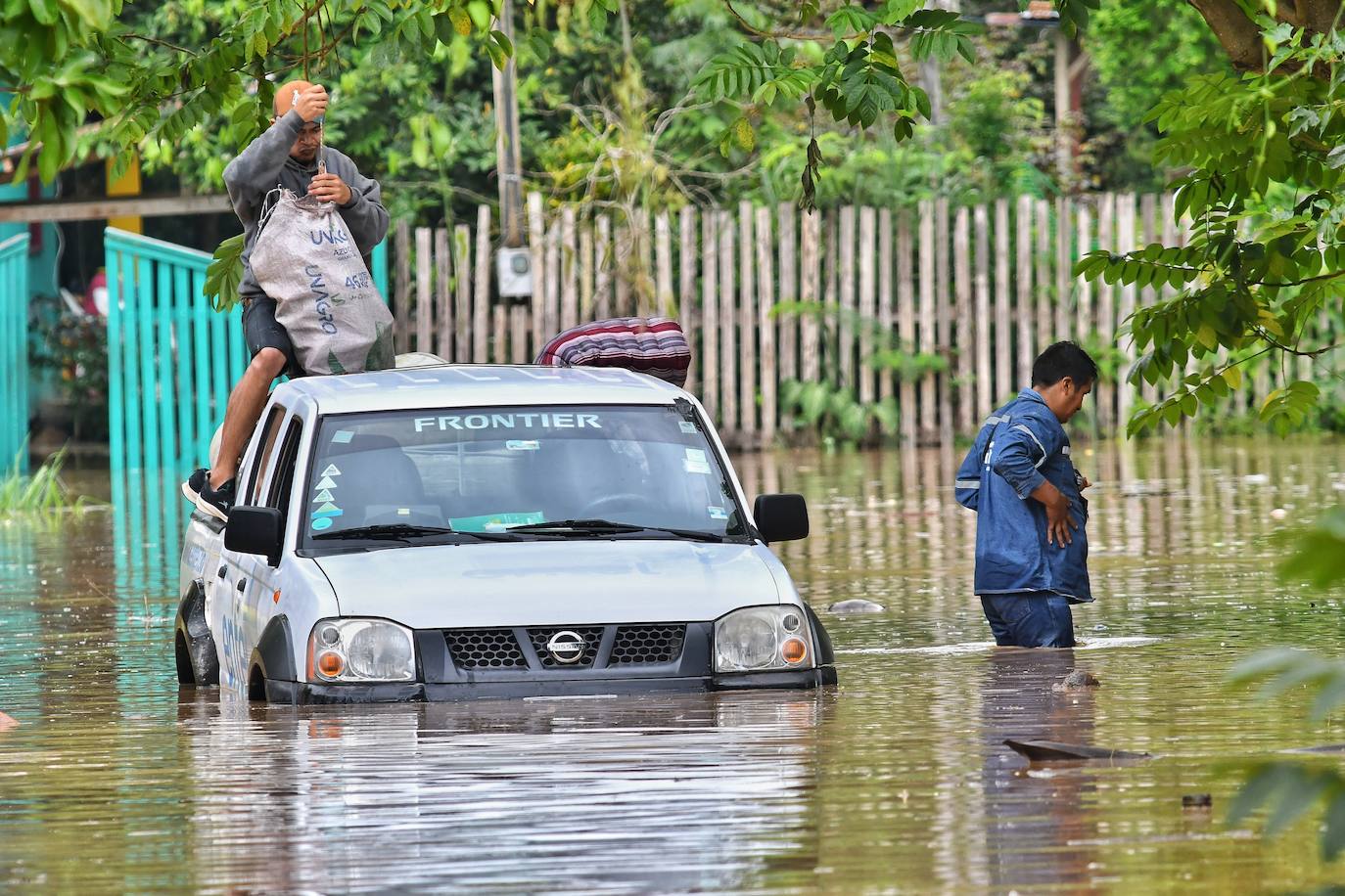 Fotos: la lluvia destroza Bolivia