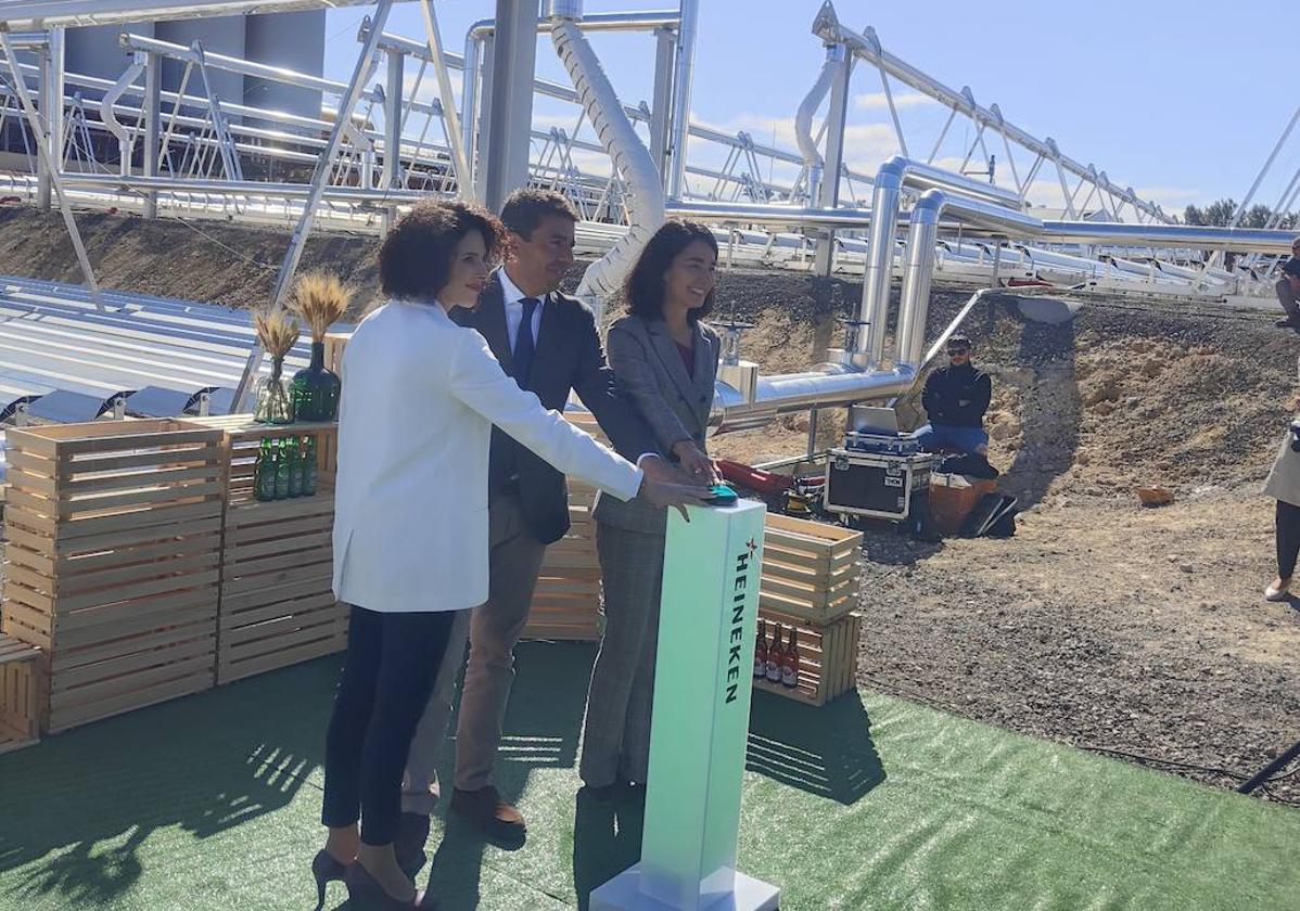 La fábrica de Heineken en Valencia pone en marcha la planta termosolar más grande del mundo