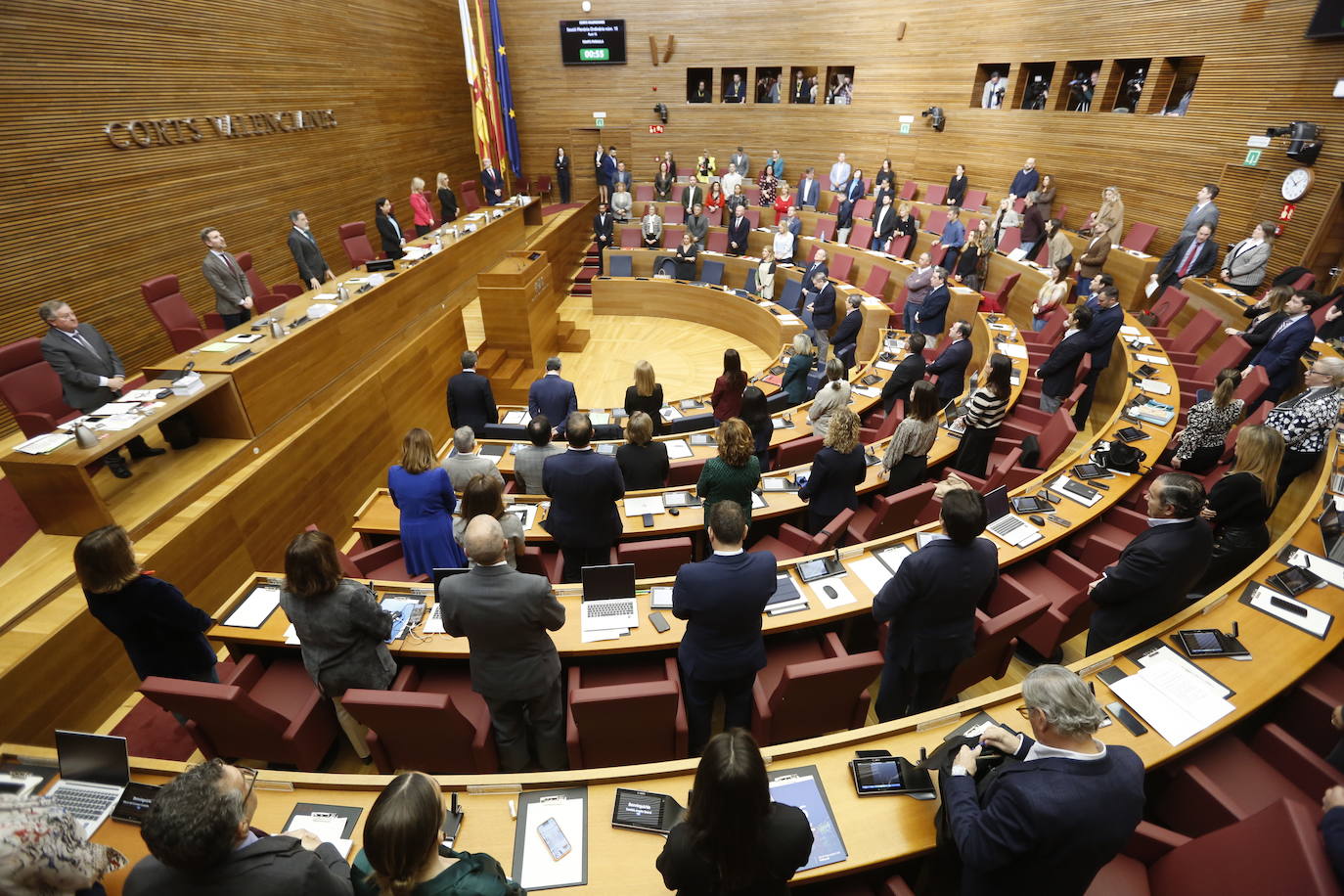 La sesión de Control a Mazón en Les Corts, en imágenes