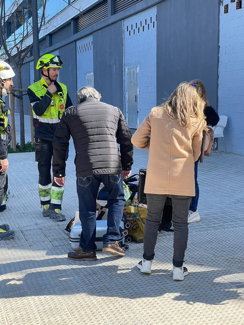 El gato &#039;Coco&#039;, con vida tras el incendio de Campanar