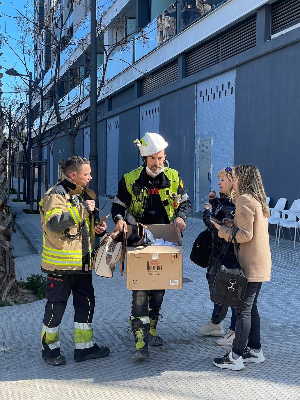 El gato &#039;Coco&#039;, con vida tras el incendio de Campanar