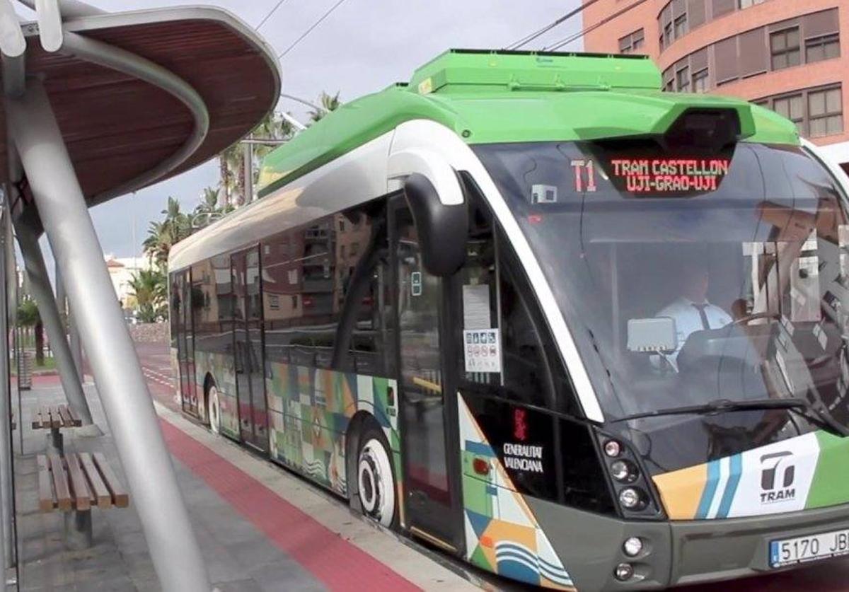 Tram de Castellón en una imagen de archivo.