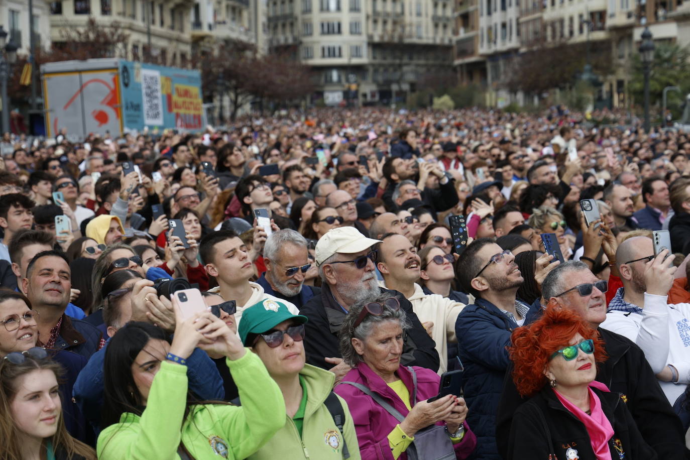 Mascletà de pirotecnia Zaragozana, de este sábado 2 de marzo, en imágenes