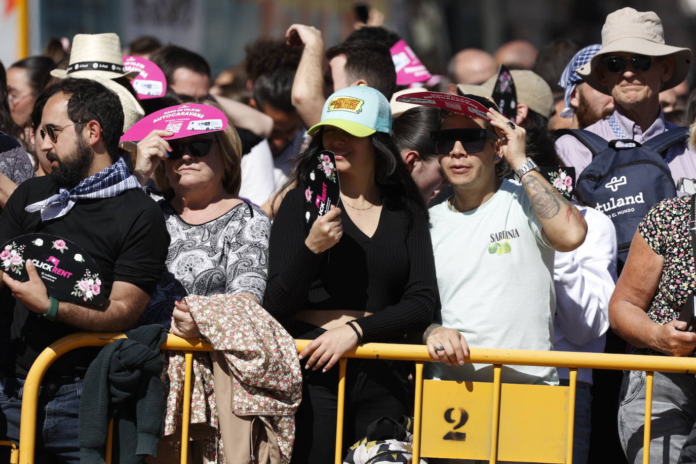 Fotos de la mascletà del 5 de marzo en las Fallas 2024