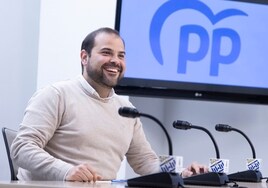 El edil del PP de Gandia David Ronda.