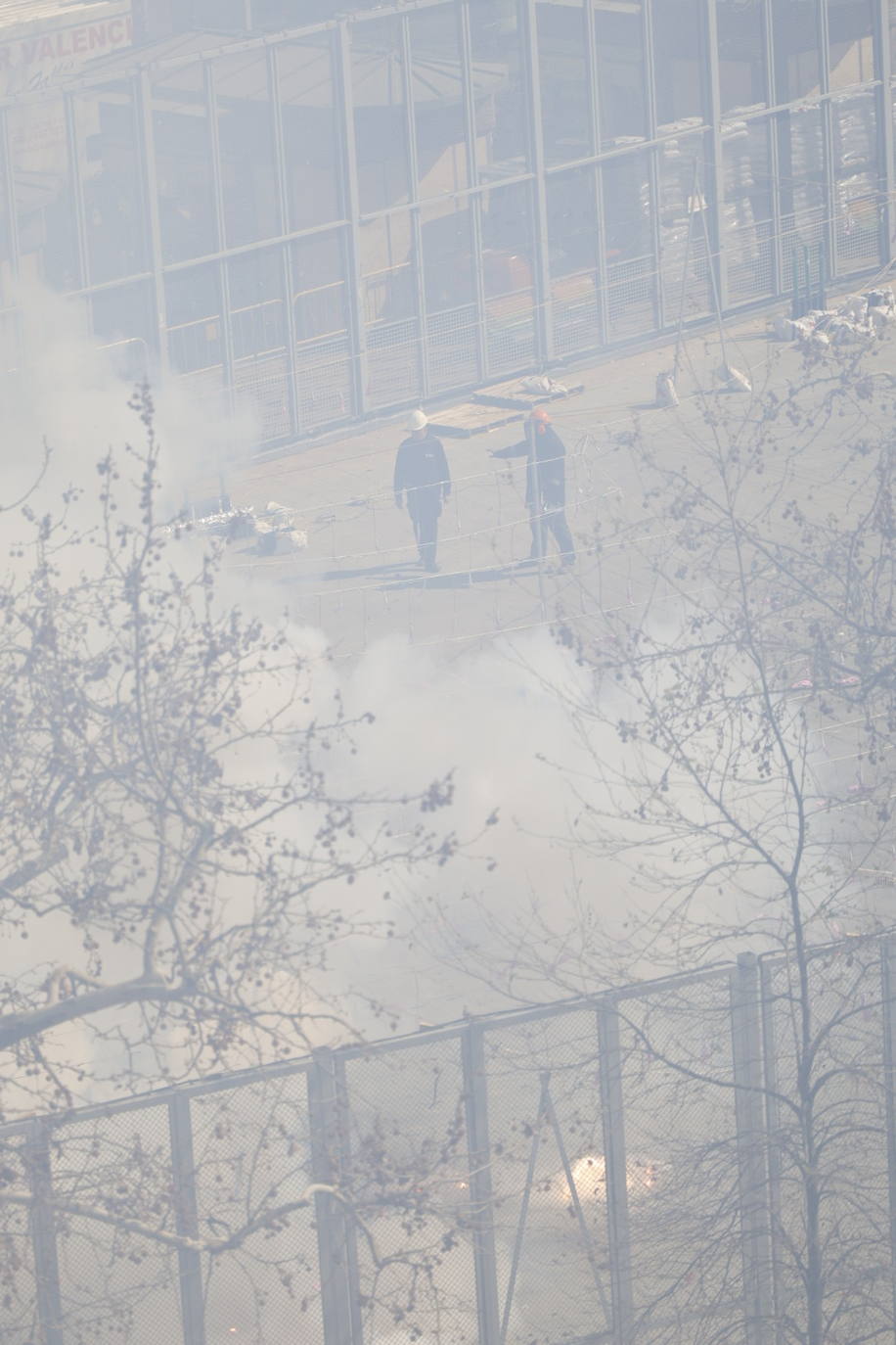 Fotos de la mascletà de Pirotecnia Nadal-Martí del 7 de marzo