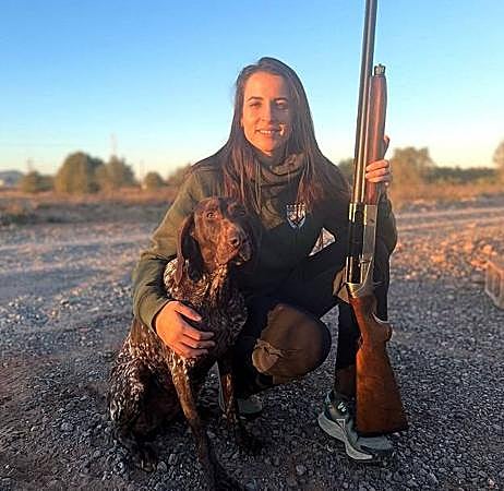 Lorena Martínez presidenta de la federación de caza de la comunidad valenciana
