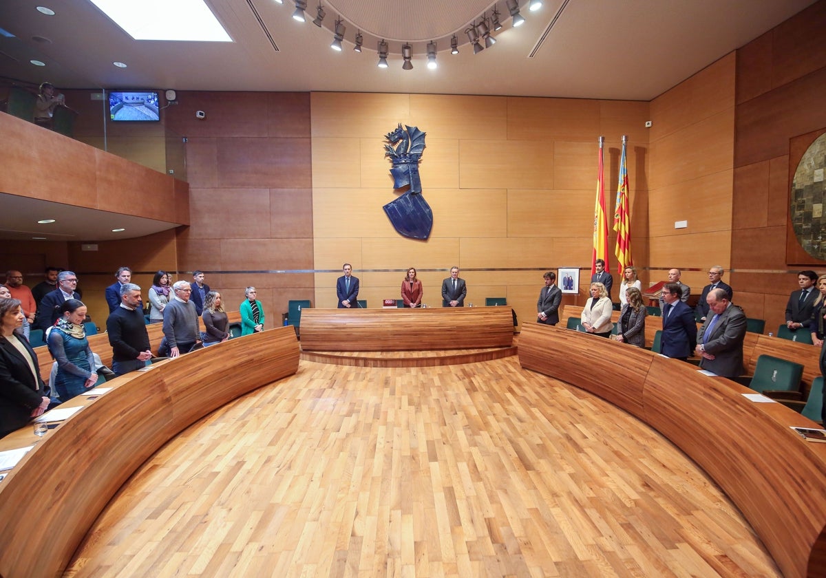 Vista del pleno de Valencia.