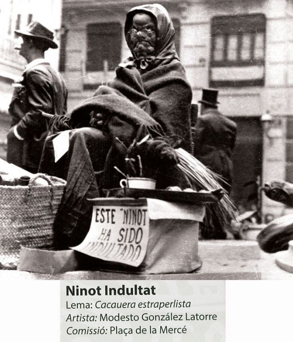 Fotos de todos los Ninots Indultats desde 1940 a 2024