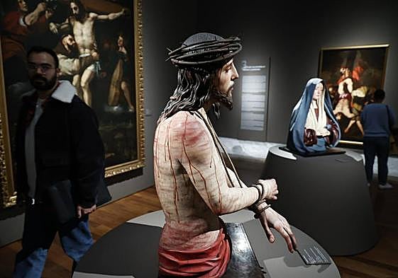 Piezas de 'Fieramente humanos. Retratos de santidad barroco'.