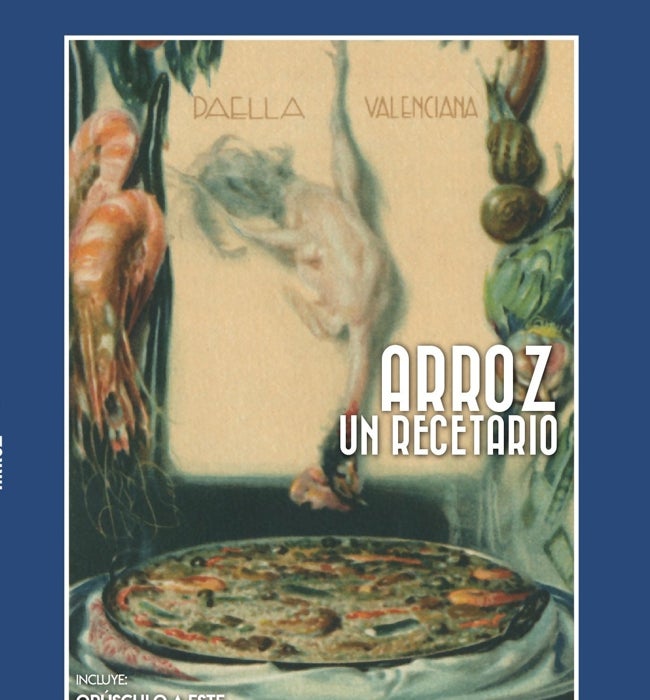 El libro Arroz un recetario.