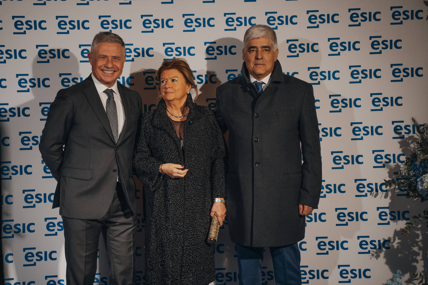 José María García, de ESIC; Lucía Fernández Monllor; y Francisco Jover, de AITEX.