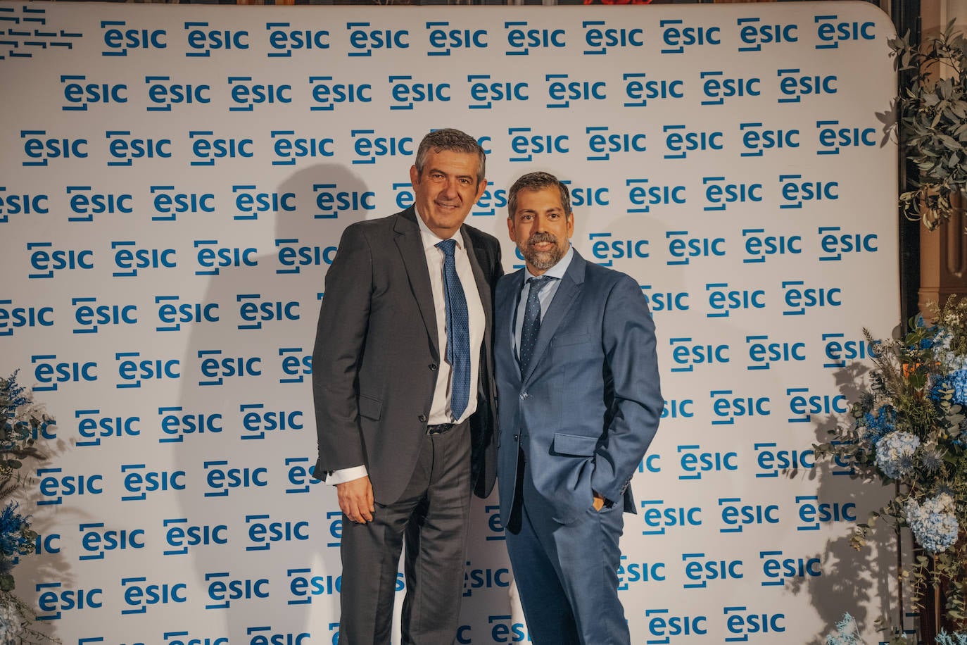 Agustín Carrilero, director de ESIC Comunitat  Valenciana; y Javier Falcó, de WExecutives.