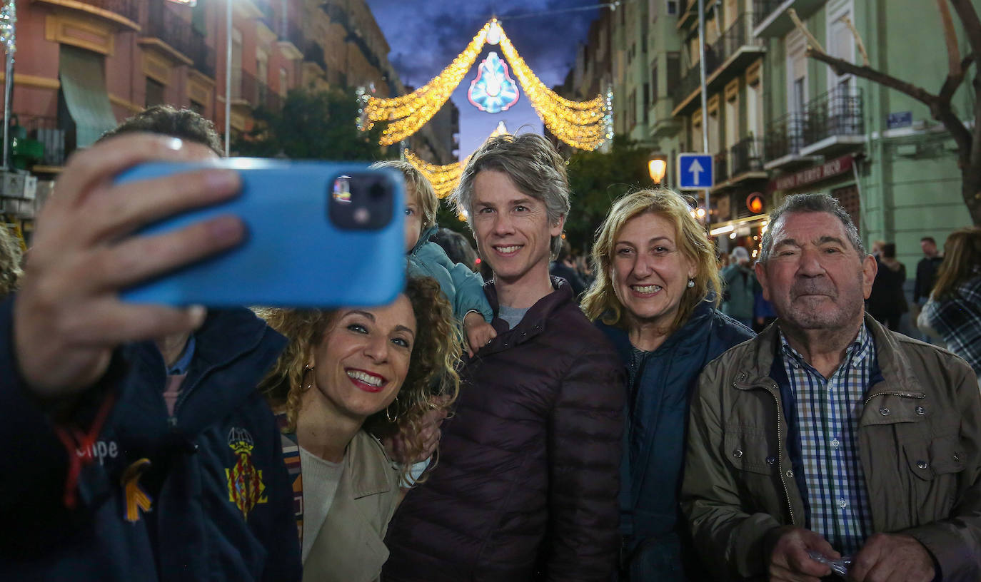 Cuba-Puerto Rico reina en las luces de las Fallas 2024