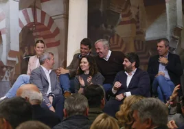 Mazón, junto a otros presidentes populares en la reunión de Córdoba.