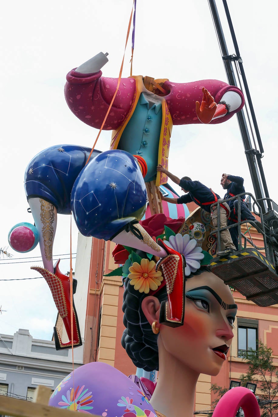 Comienza la plantà de las Fallas 2024