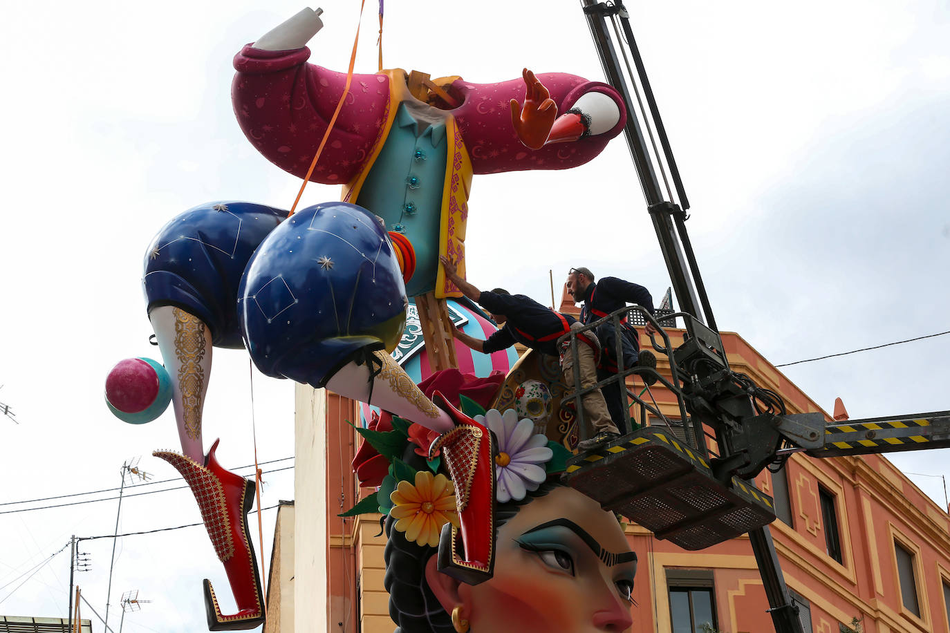 Comienza la plantà de las Fallas 2024