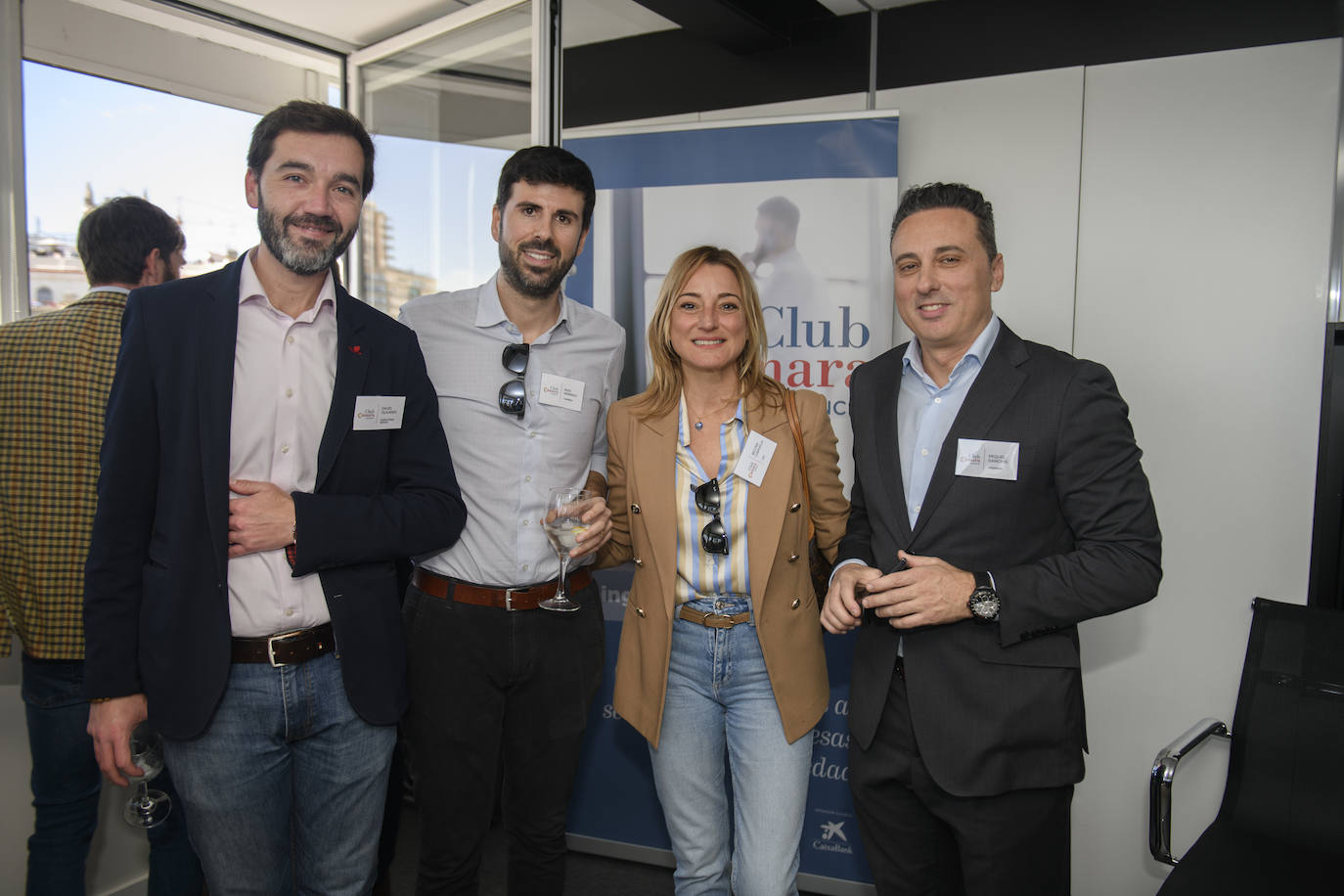 David Olivares, Álex Herrero, Begoña Chirivella y Miquel Sanchís.