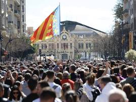 Mascletà del lunes 11 de marzo: Pirotecnia Tomás agita Valencia