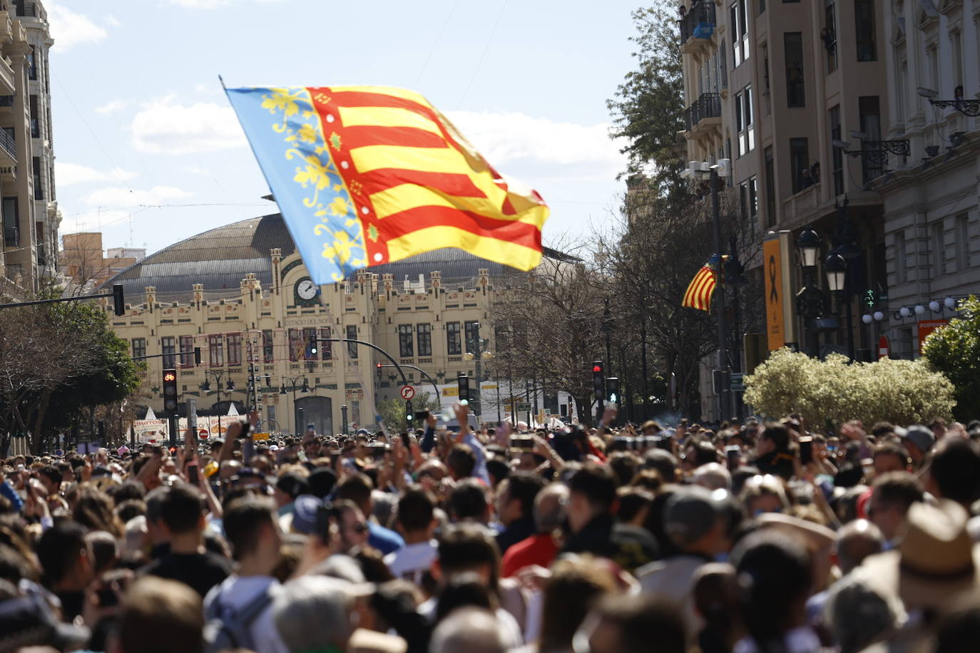 Mascletà del lunes 11 de marzo: Pirotecnia Tomás agita Valencia