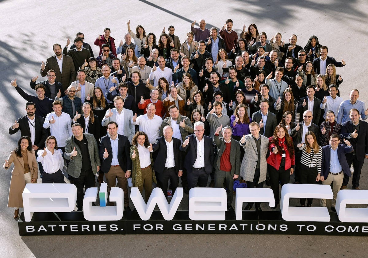 El equipo de PowerCo en Valencia.