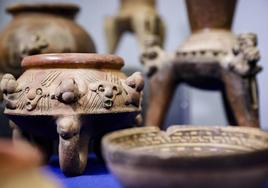 Casi 400 piezas de arte precolombinas 'robadas' regresan a Costa Rica
