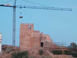 Las obras de la nueva fase de recuperación del Castillo ya se han iniciado.
