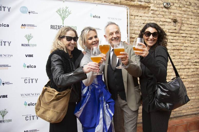 Pampa, Eva Marcellán, Vicente Gracia y Rosana Alcaide.