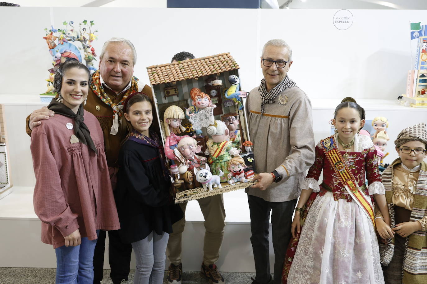 Duque de Gaeta gana el Ninot Indultat Infantil 2024