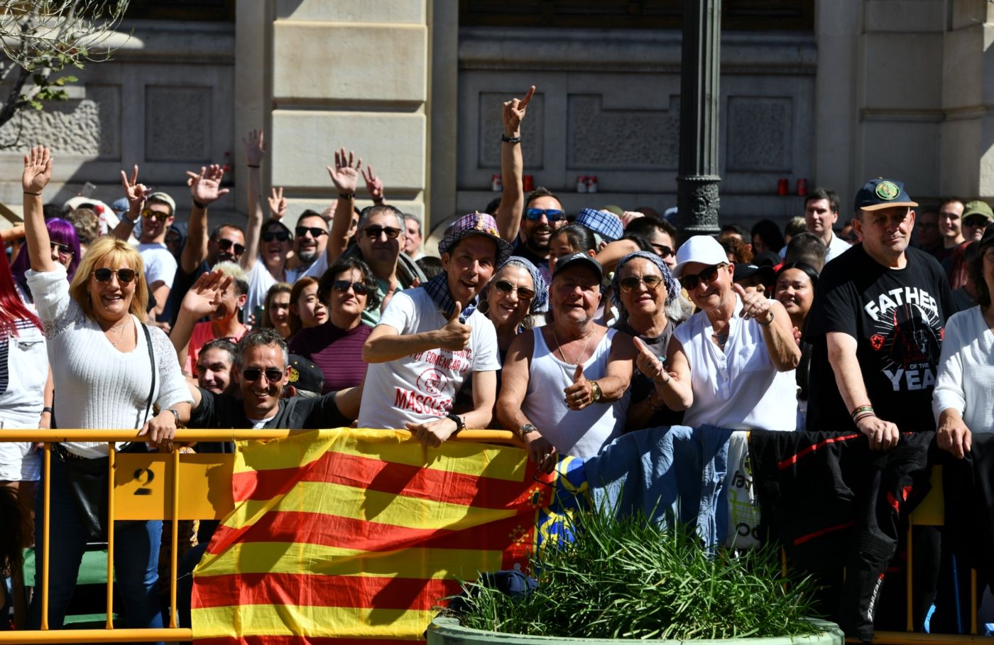 Búscate en la mascletà de hoy, sábado 16 de marzo