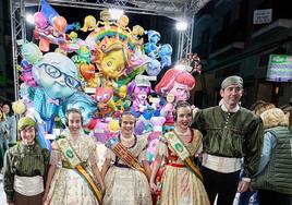 Falla infantil de Convento Jerusalén, obra de José Gallego.