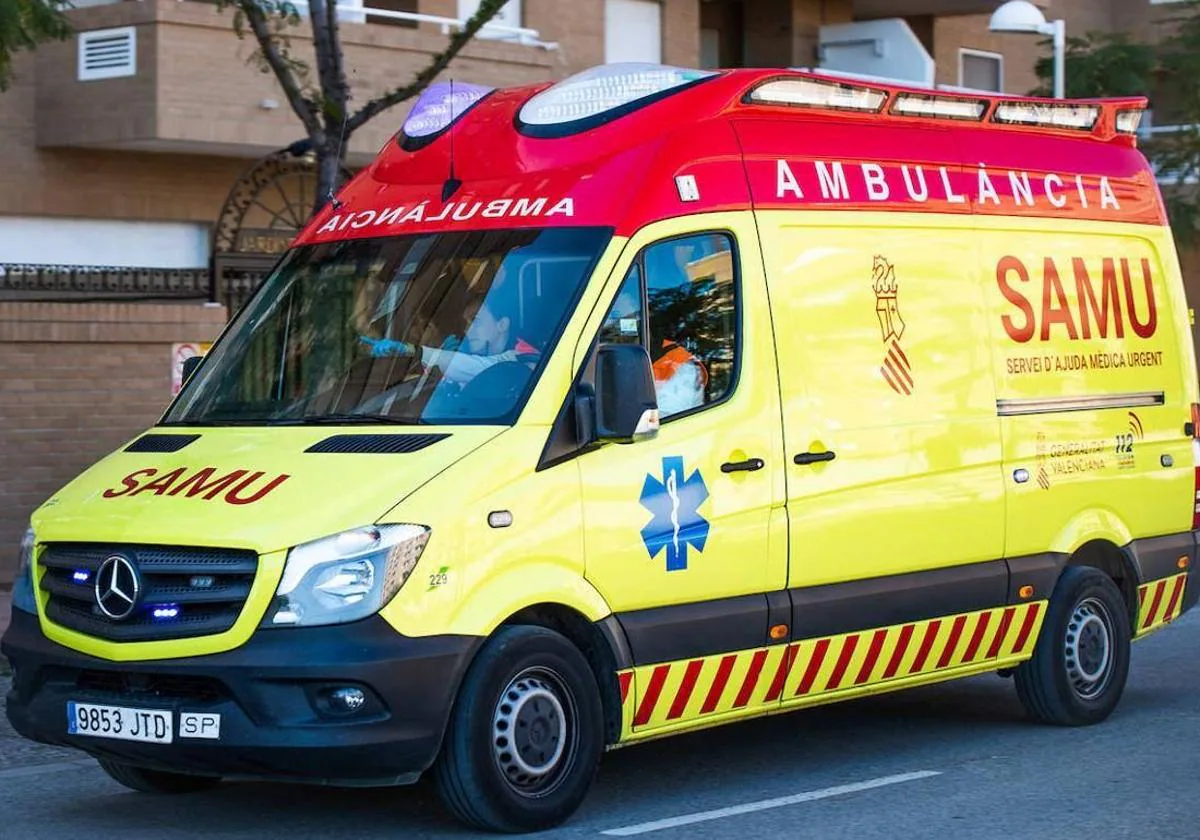 Un ambulancia, en una imagen de archivo.