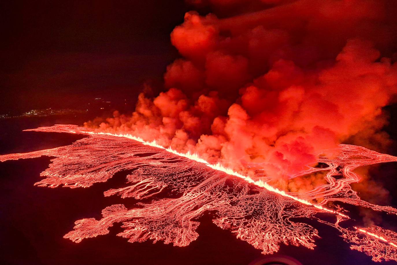 Última hora volcán Islandia | Una nueva erupción de un volcán pone en ...