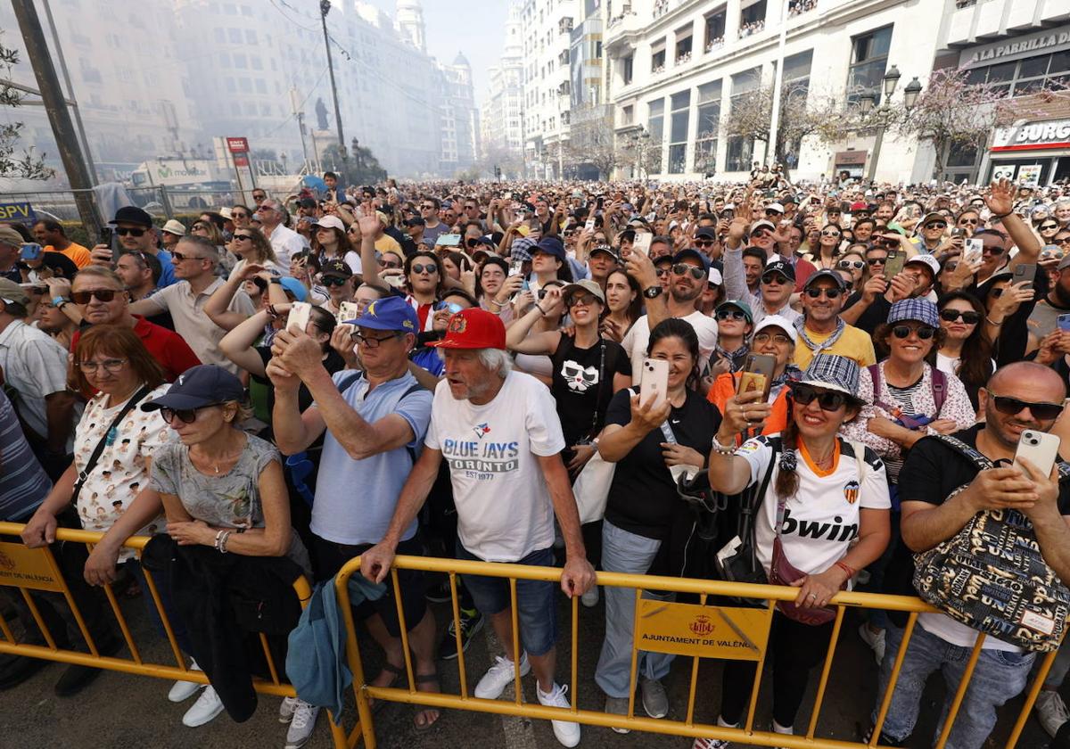 Fotos de la mascletà del 17 de marzo: Pirotecnia Caballer FX