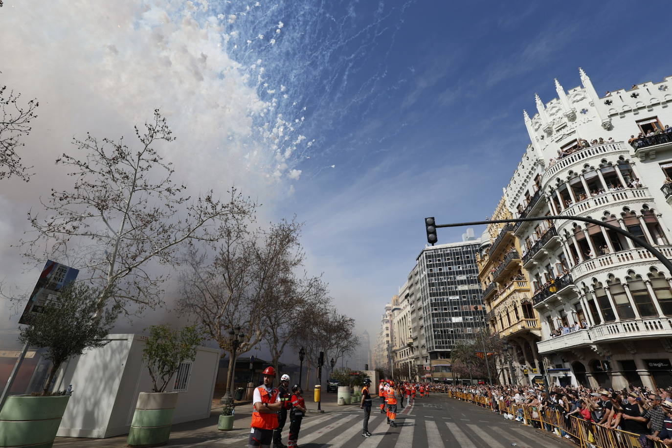 Fotos de la mascletà del 17 de marzo: Pirotecnia Caballer FX