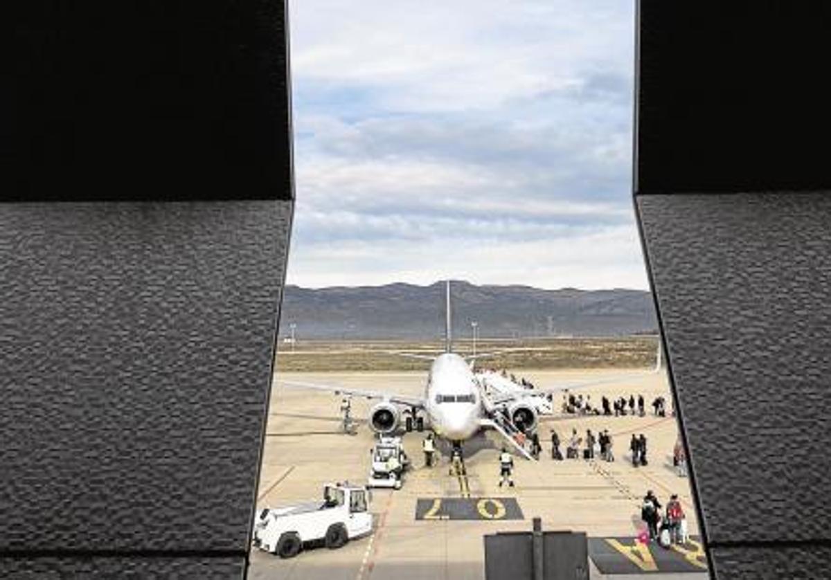 Aeropuerto de Castellón, en una imagen de archivo.