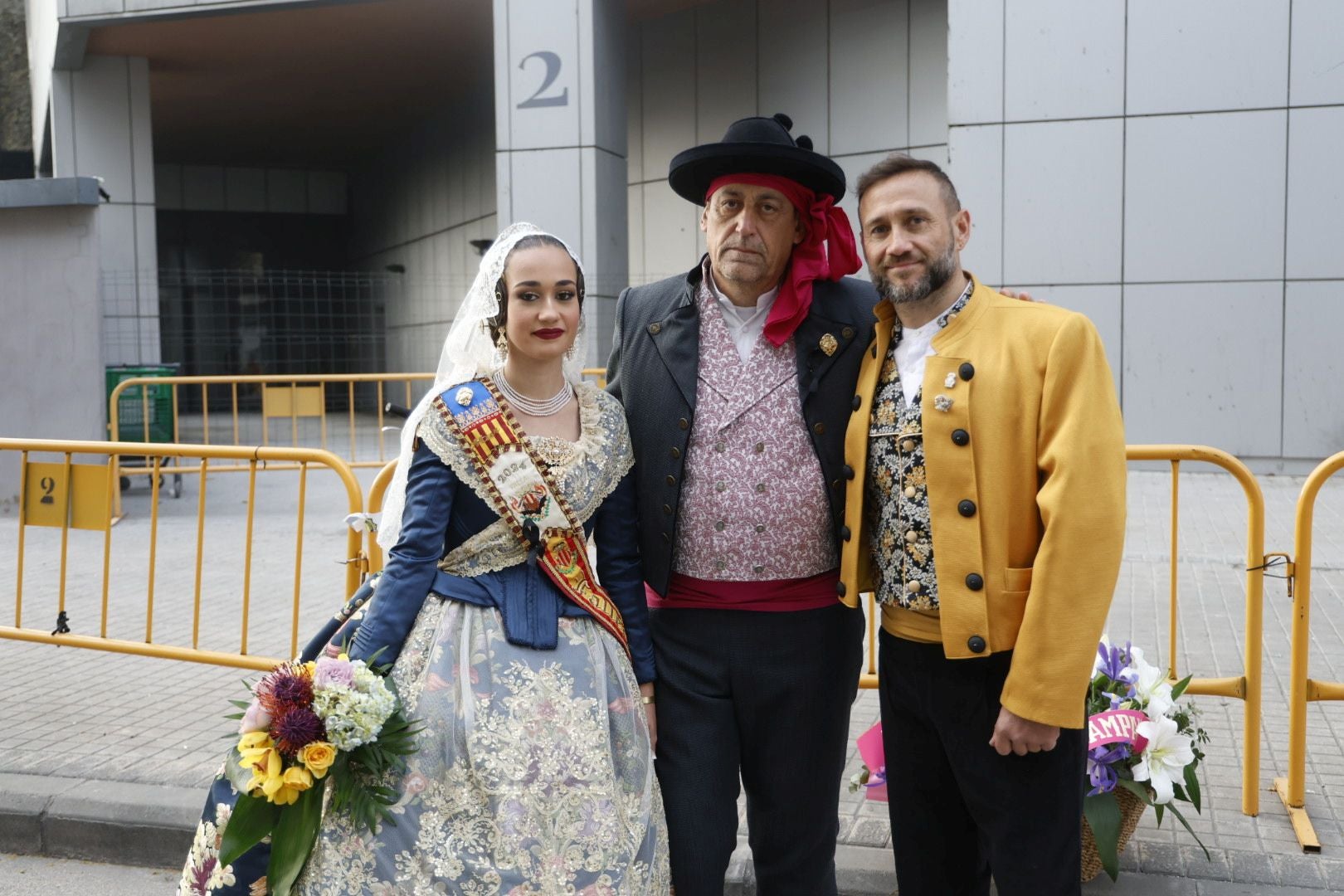 Ofrenda a las víctimas del incendio de Campanar