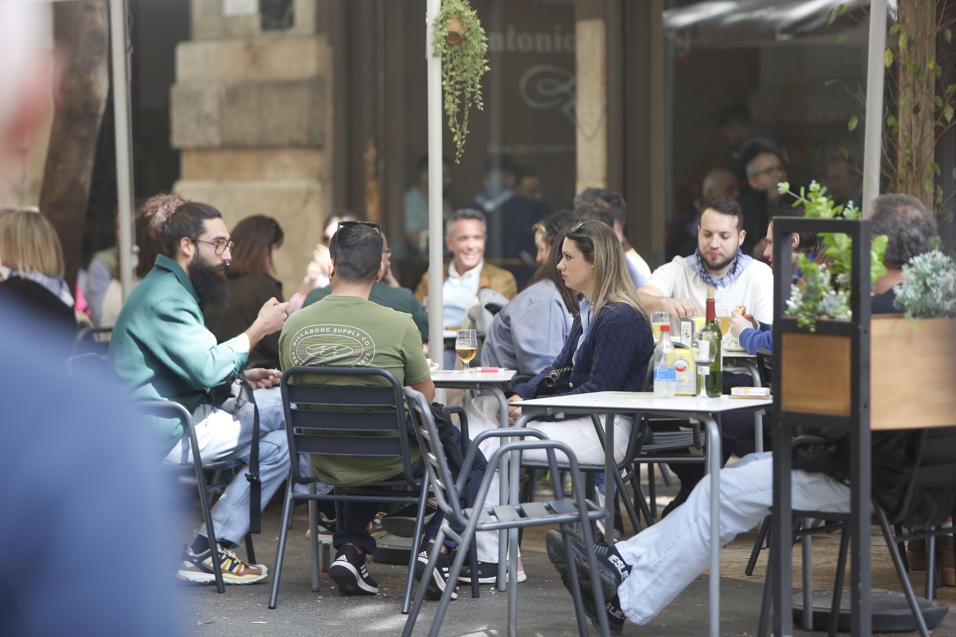 Ambiente en Valencia en el último día de Ofrenda de las Fallas 2024