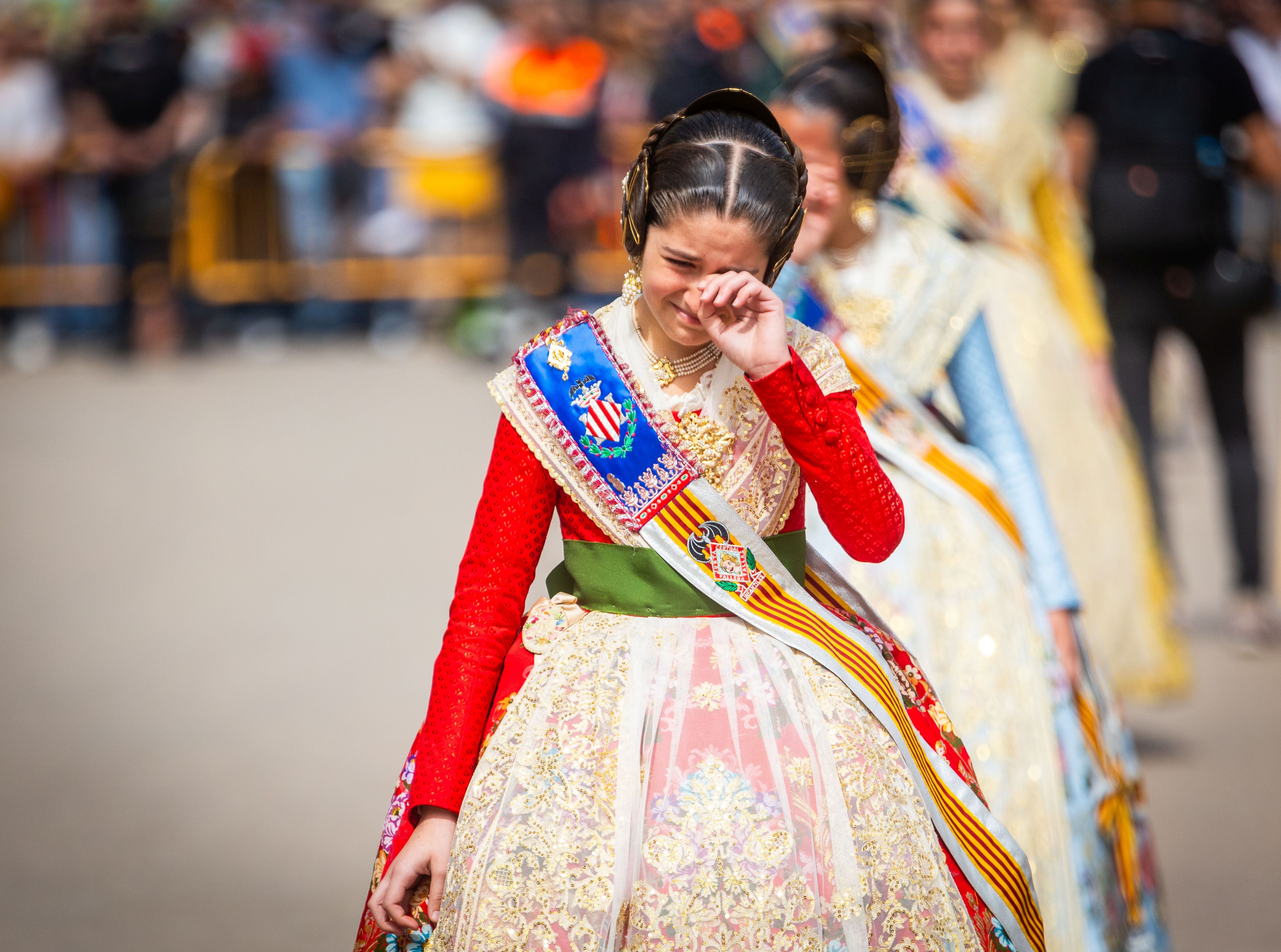 Las lágrimas de emoción en el último día de Fallas