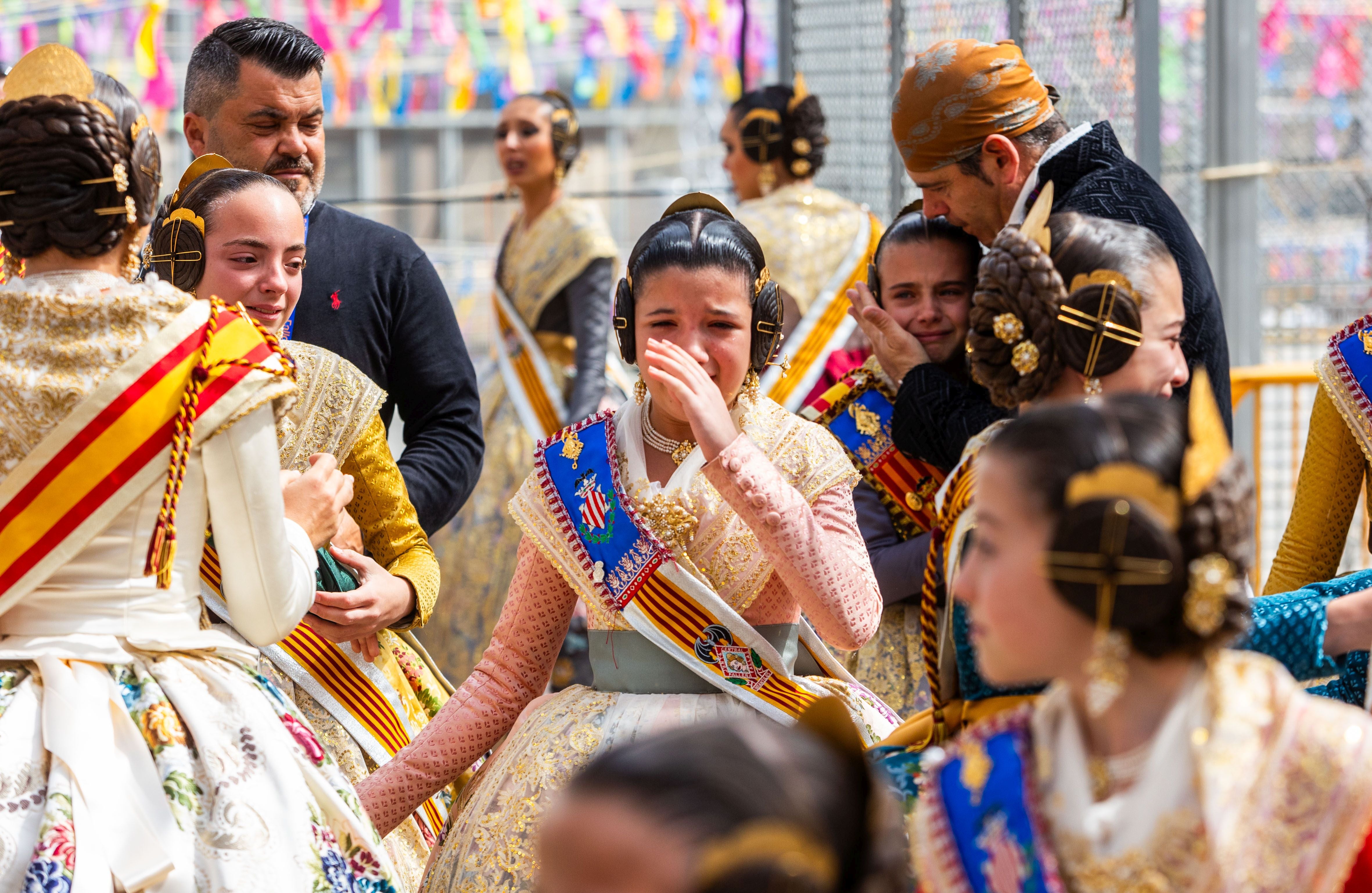 Las lágrimas de emoción en el último día de Fallas