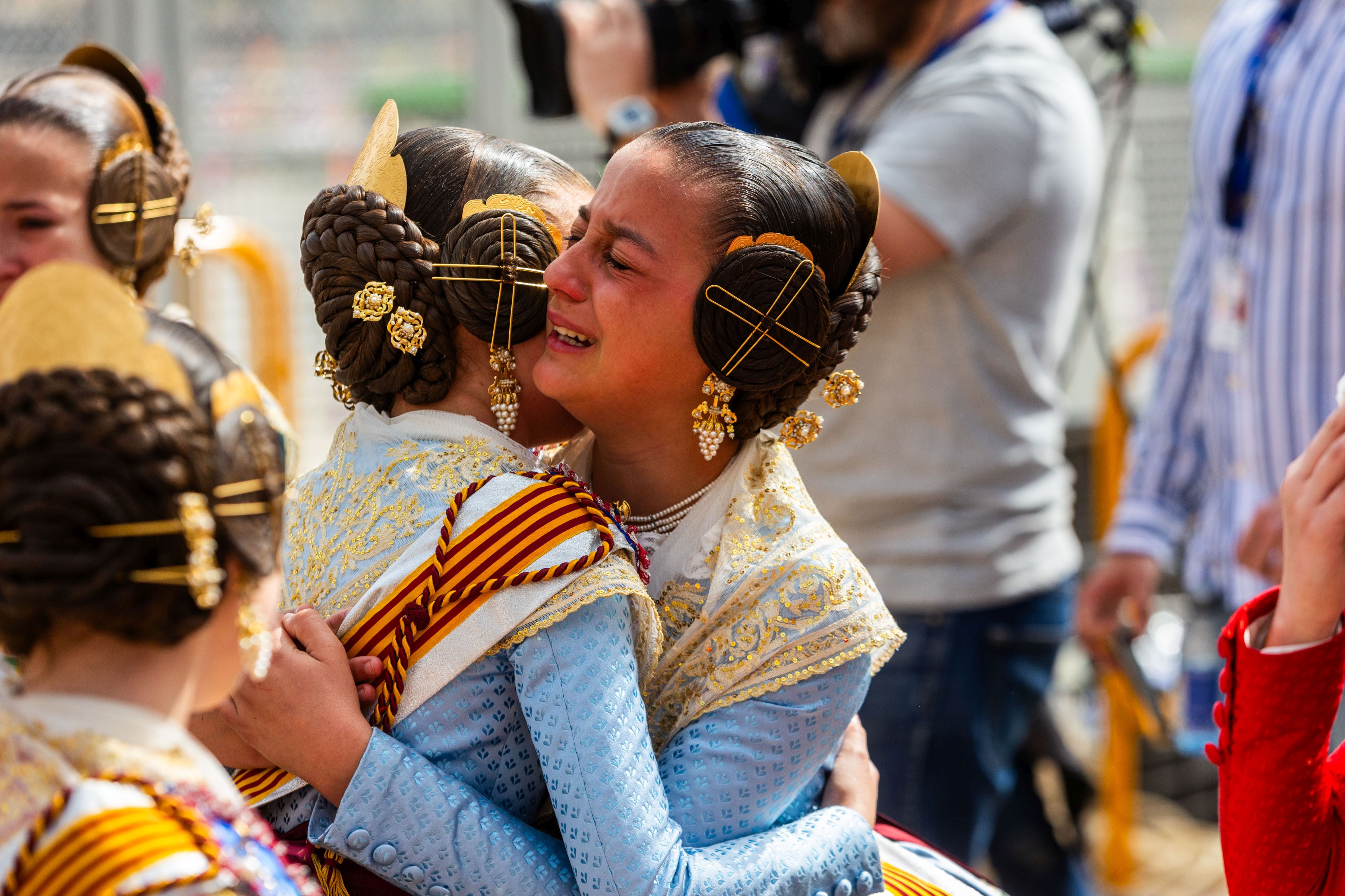 Las lágrimas de emoción en el último día de Fallas