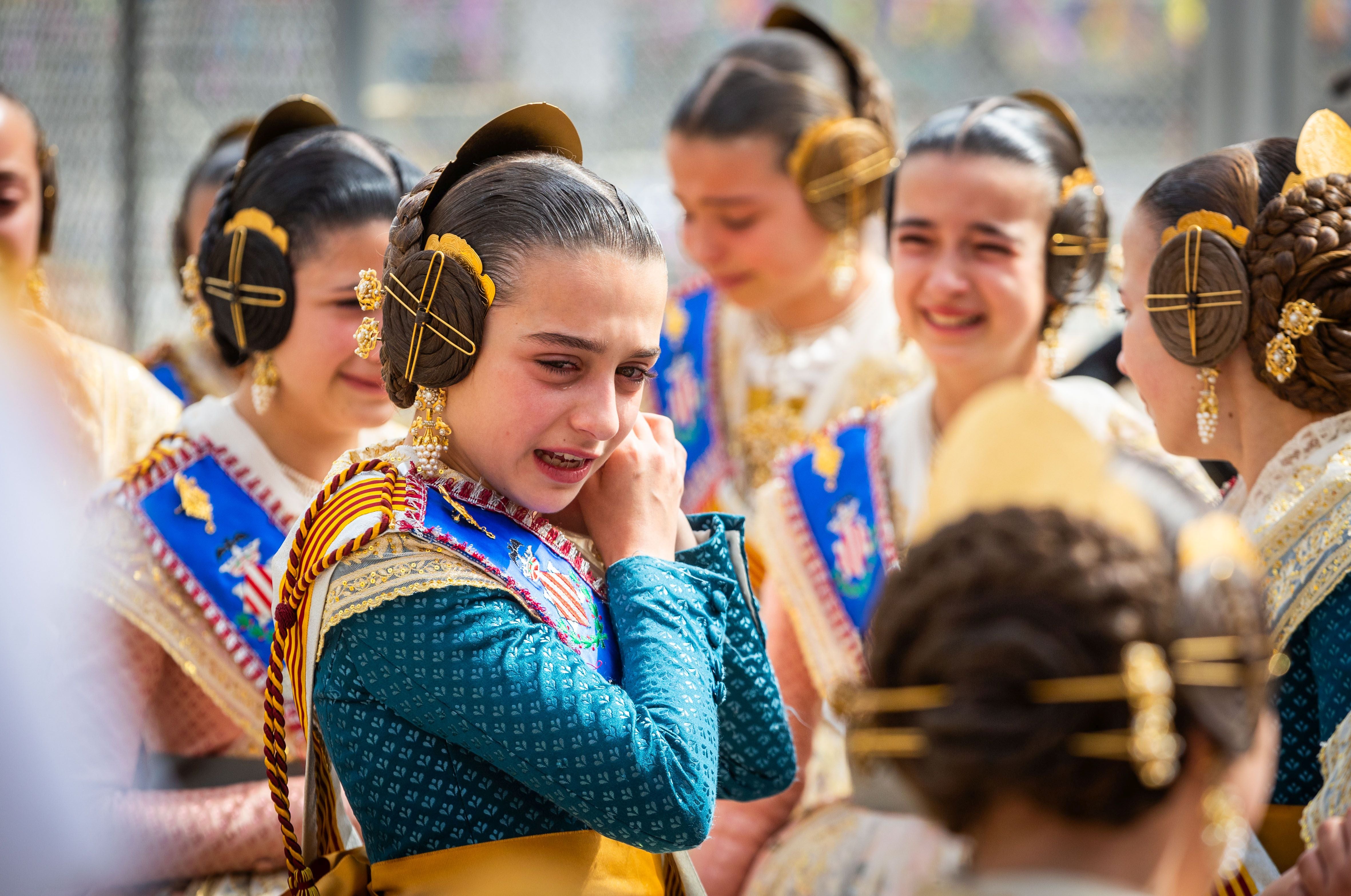 Las lágrimas de emoción en el último día de Fallas