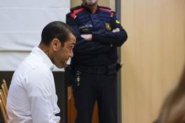 Dani Alves, en su juicio.