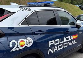 Un vehículo de la Policía Nacional en una imagen de archivo.