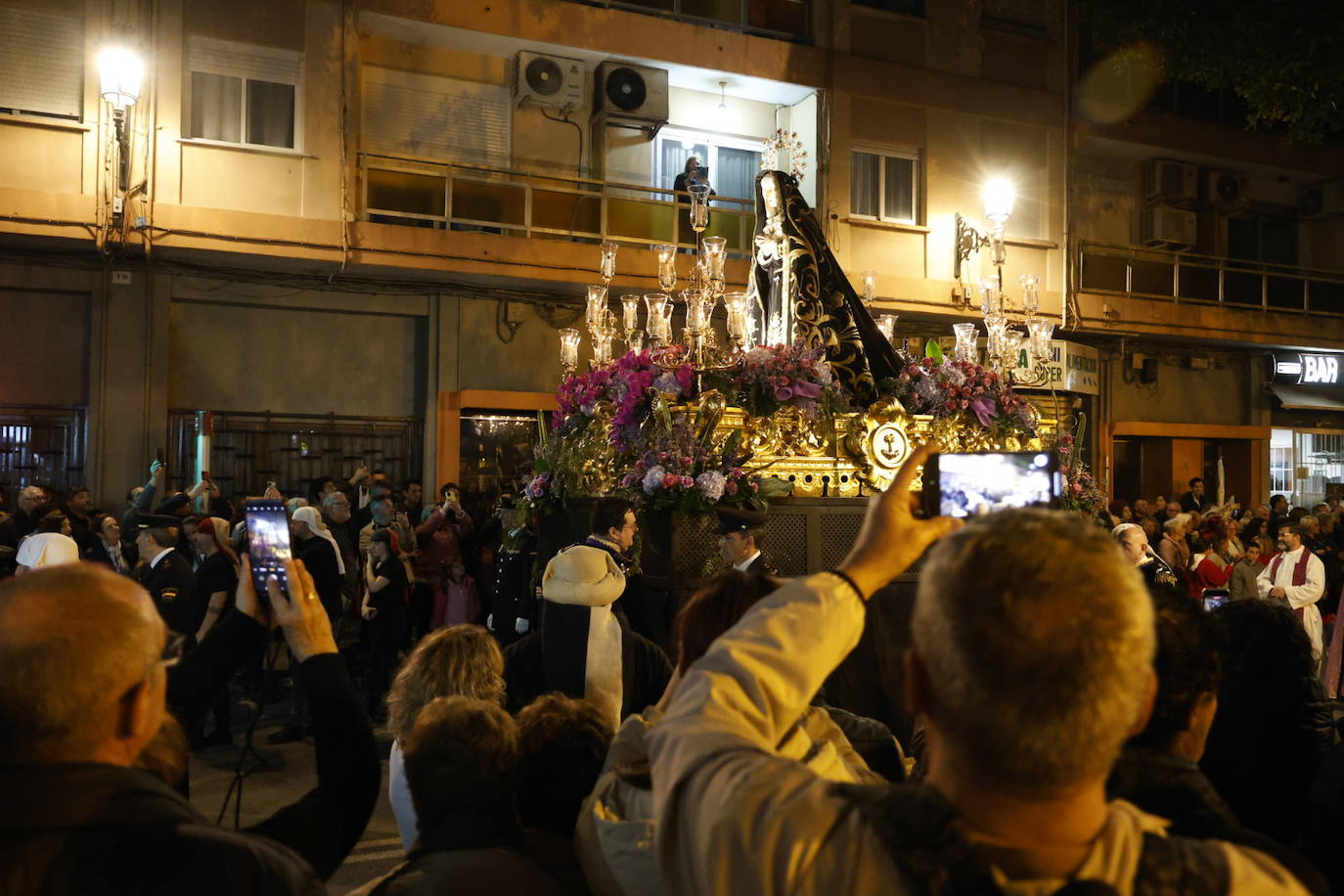 Procesión de los Granaderos de la Virgen en Valencia