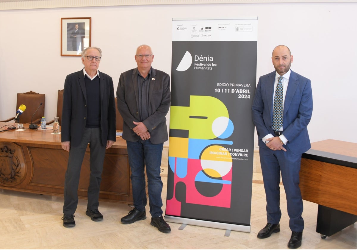 Josep Ramoneda, Vicent Grimalt y Benito Mestre.