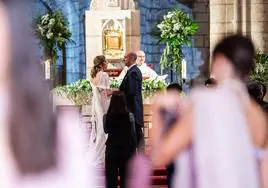 La boda se ha celebrado en Santa Catalina, y a la ceremonia ha asistido la familia Bárcenas