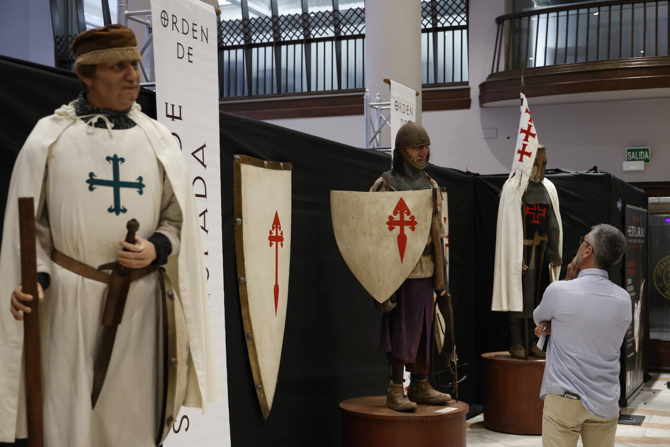 Los secretos de los Templarios, en la mayor exposición del Ateneo Mercantil